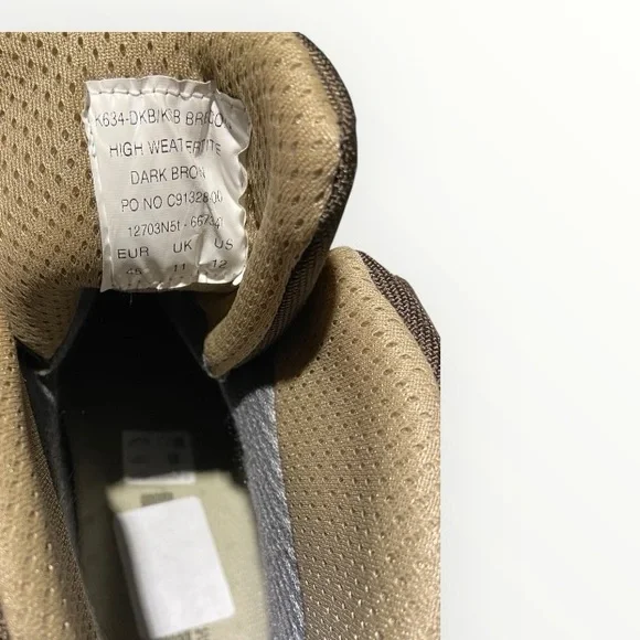 NEW Karrimor Brown Waterproof Hiking Boots Vibram Sole - Picture 5 of 5